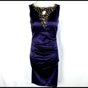 Purple stone front dress 👗